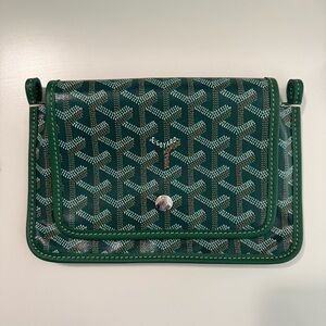 NEW Goyard Green Plumet Pocket Wallet